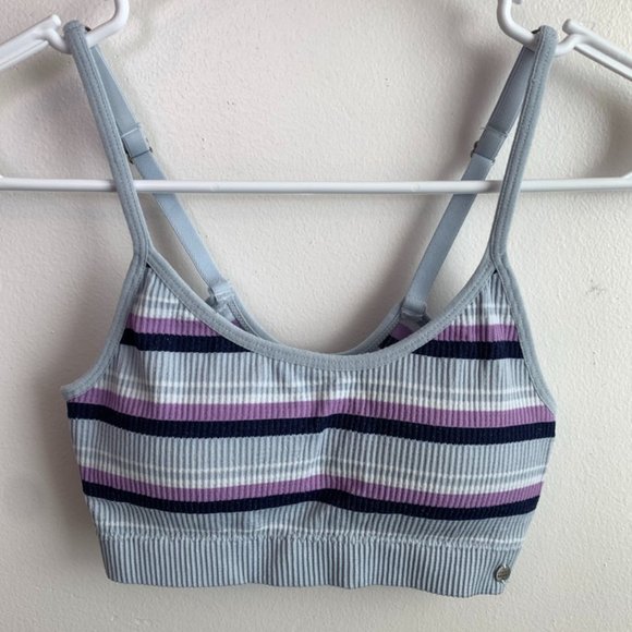 Lucky Brand Other - Lucky Brand Multicolor Striped Seamless Bralette